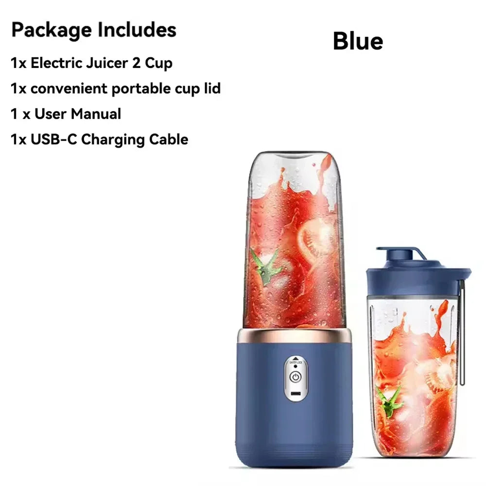 ApexPrime™ Portable High-Speed Wireless Blender Bottle