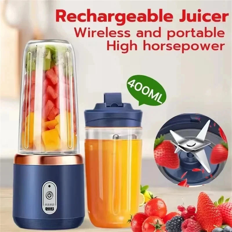ApexPrime™ Portable High-Speed Wireless Blender Bottle