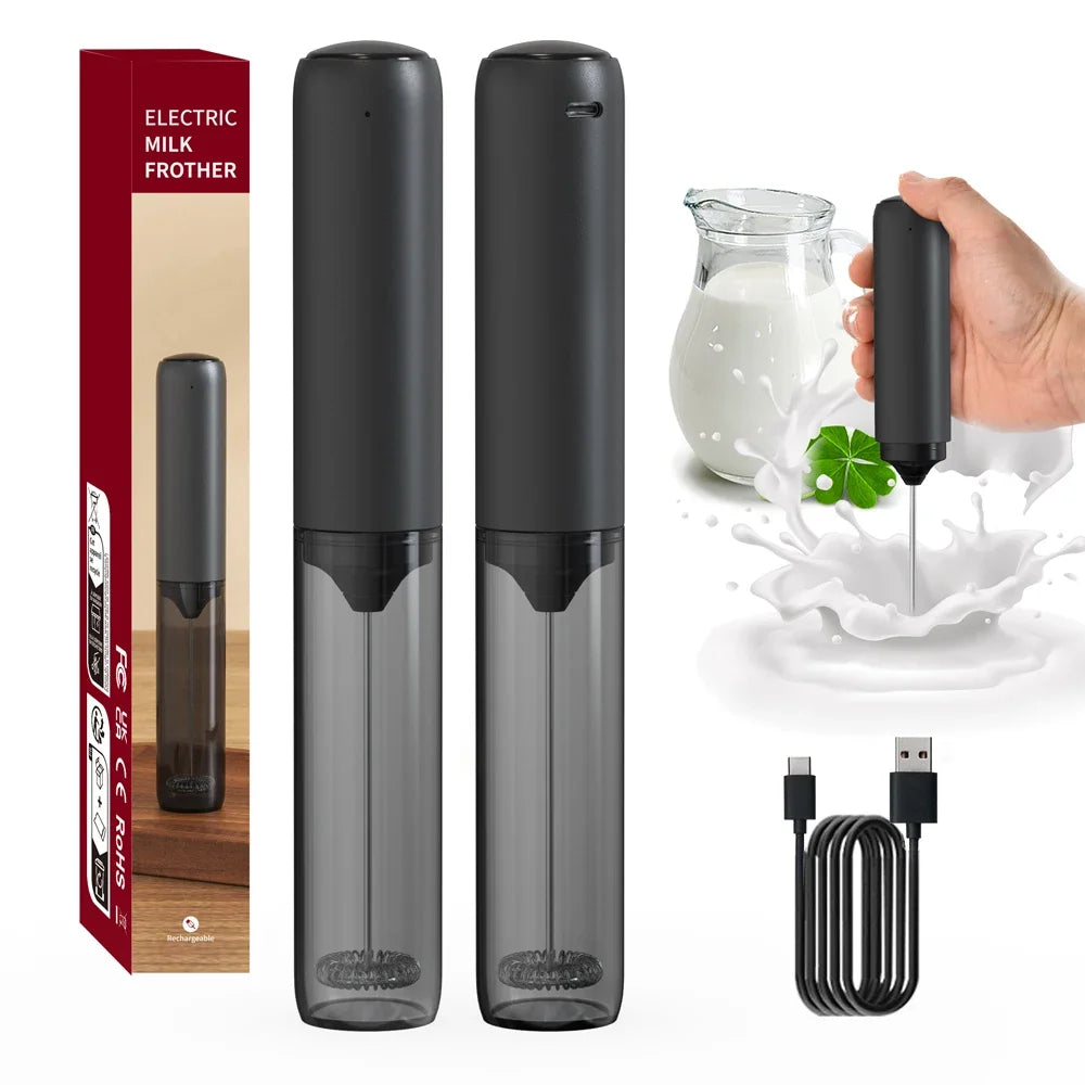 ApexPrime™ Handheld Rechargeable Electric Drink Frother
