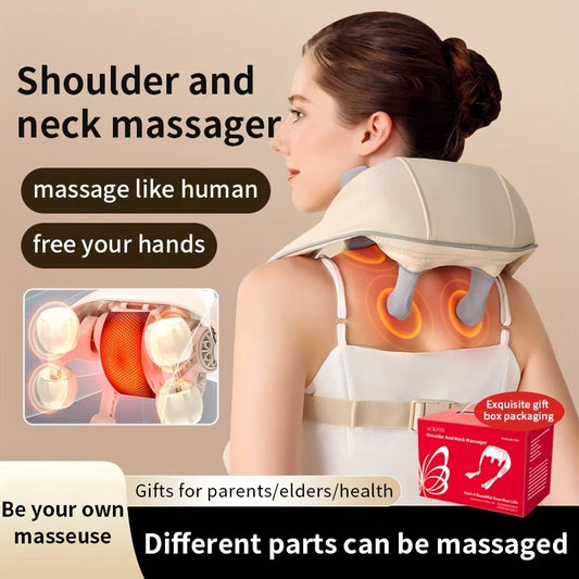 ApexPrime™ Deep-Tissue Electric Neck & Shoulder Massager