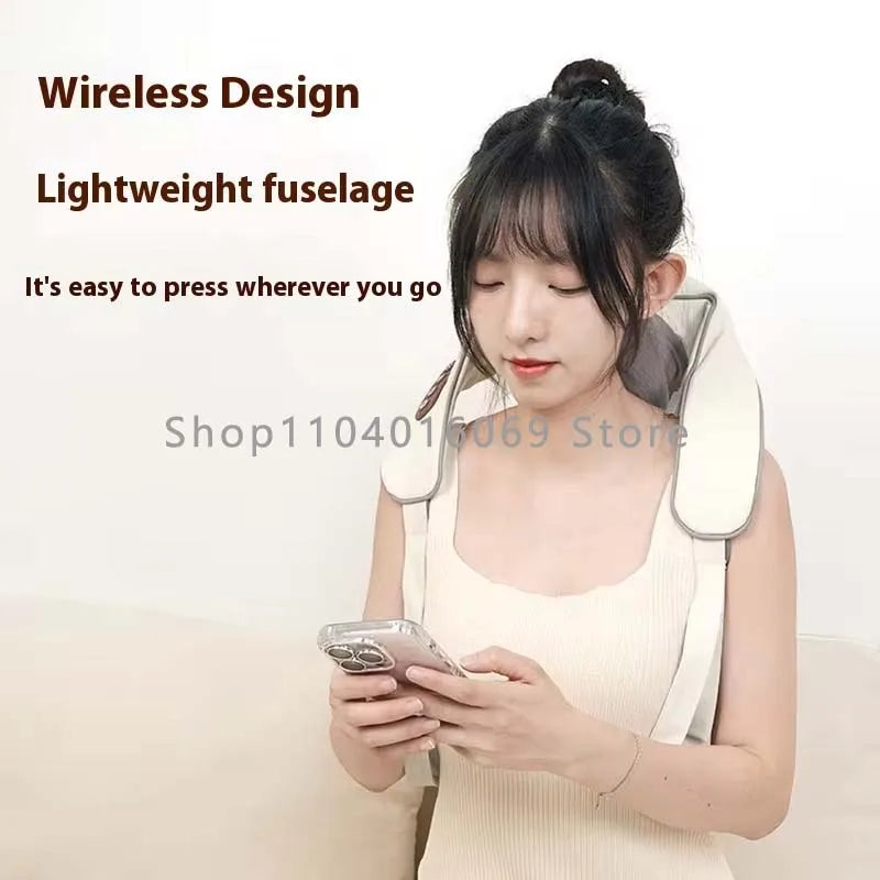 ApexPrime™ Deep-Tissue Electric Neck & Shoulder Massager