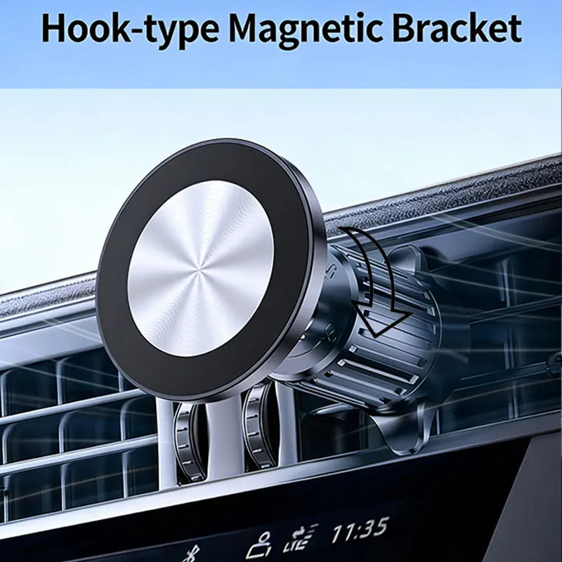 ApexPrime™ Ultra-Grip Magnetic MagSafe Car Phone Mount